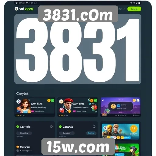 3831.cOm: acesso e usabilidade no jogo online